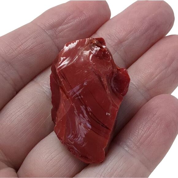 Ruby Red Cranberry and Amberina Multicolor Slag Glass Cullet #SM2353 - Picture 4 of 6